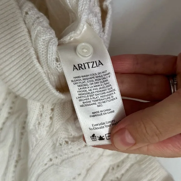 ARITZIA WILFRED Fey Cardigan in Color Oak sz M - Picture 10 of 10